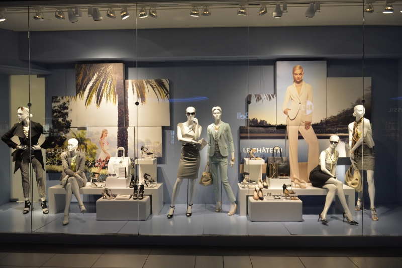 【商業櫥窗展示設計】構造和表現手法