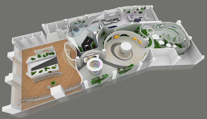 展臺設計中參觀路線該如何設計？參觀路線有幾種設計方法？