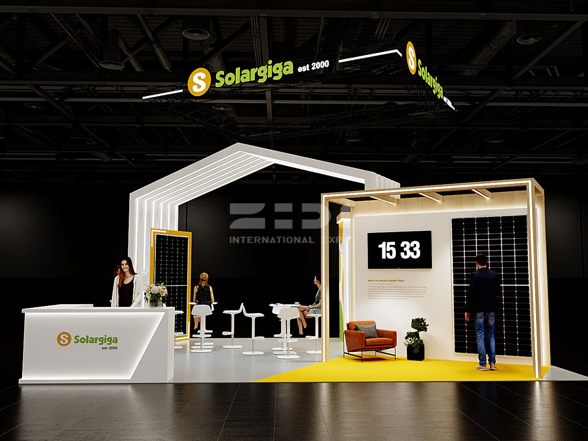 南非光伏能源展臺設計