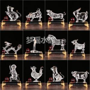 十二生肖水晶玻璃禮品